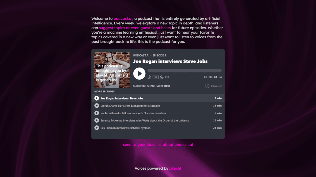 podcast.ai