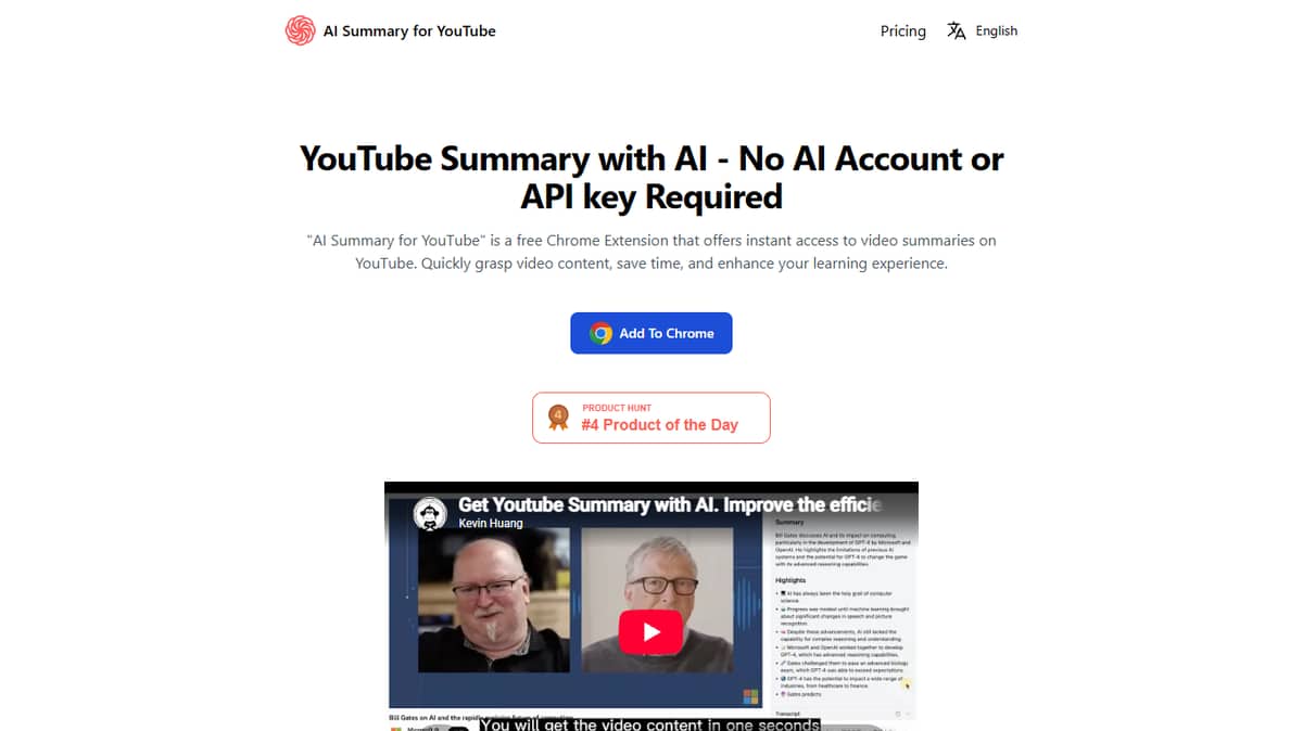 ChatGPT4YouTube