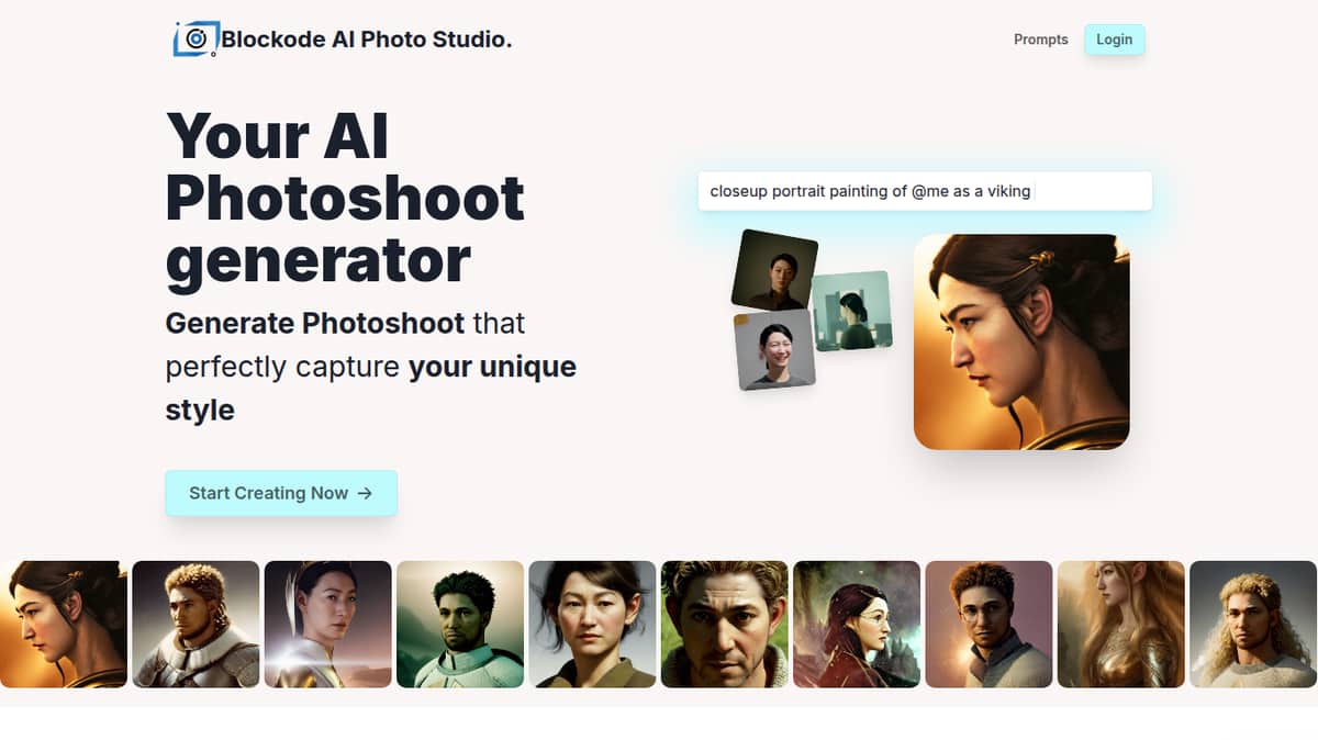 Blockode AI Photo Studio