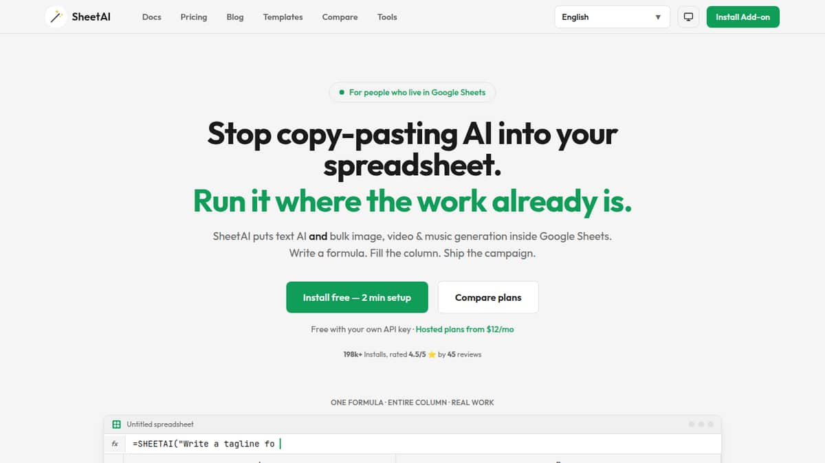 SheetAI App