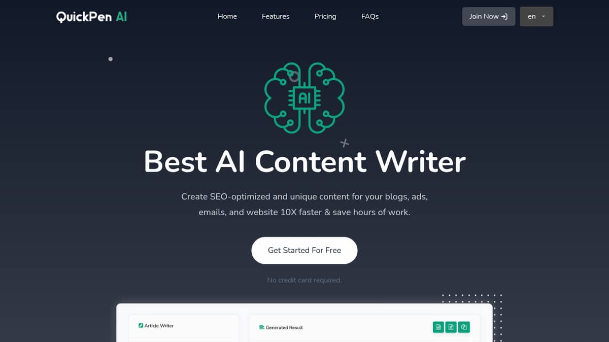 QuickPen AI