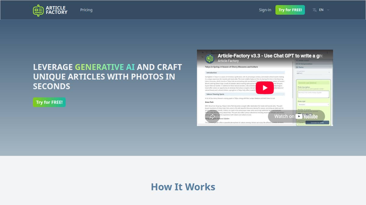 ARTICLE FACTORY