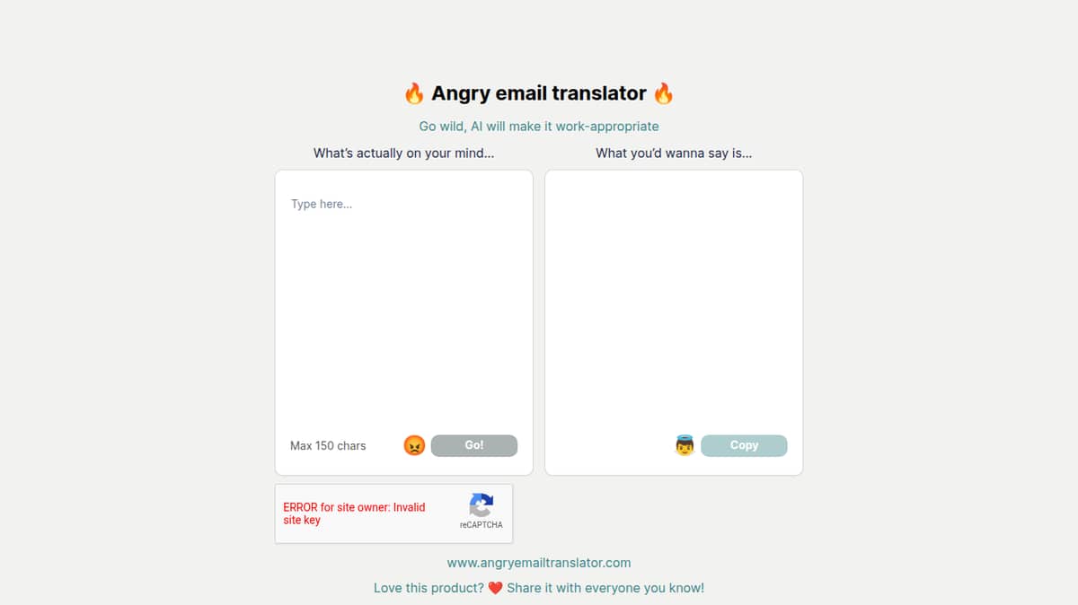 Angry email translator