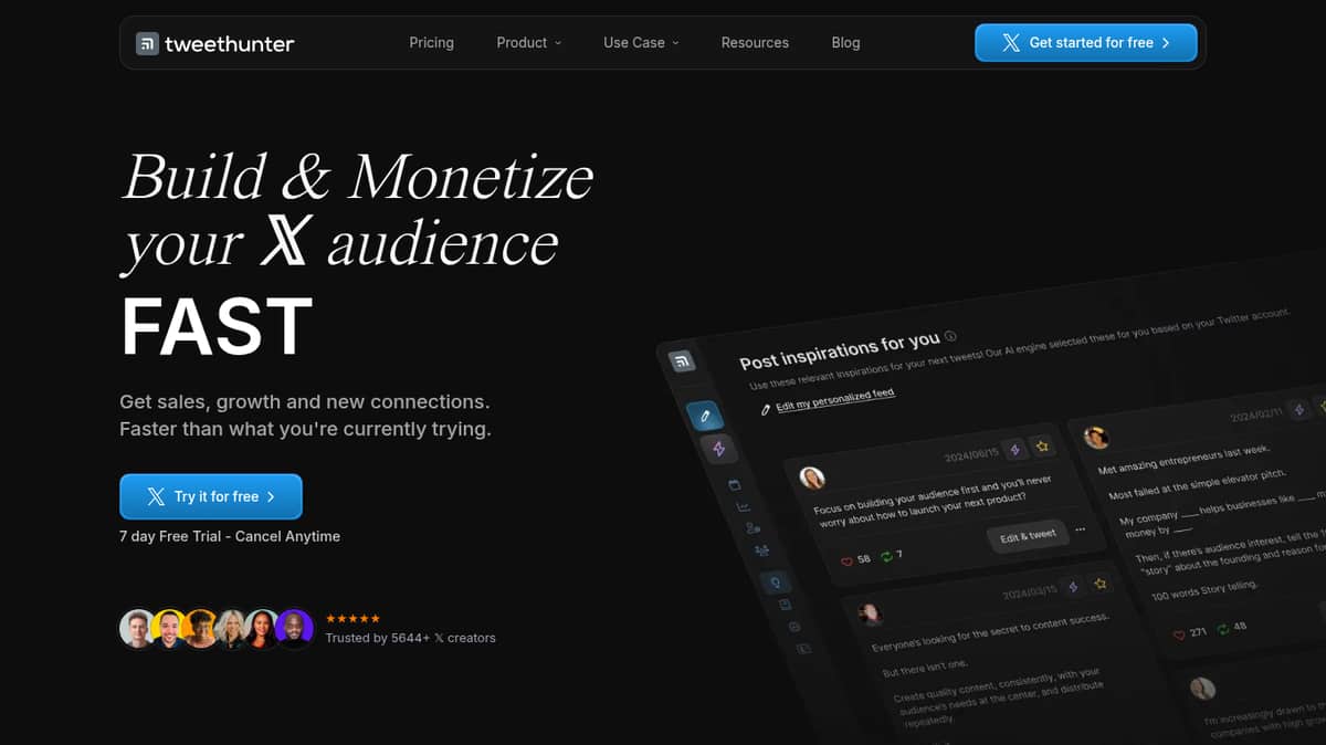 Tweet Hunter