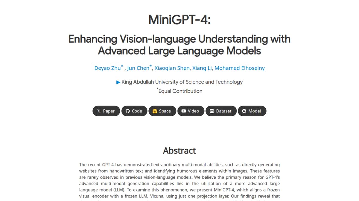 Minigpt