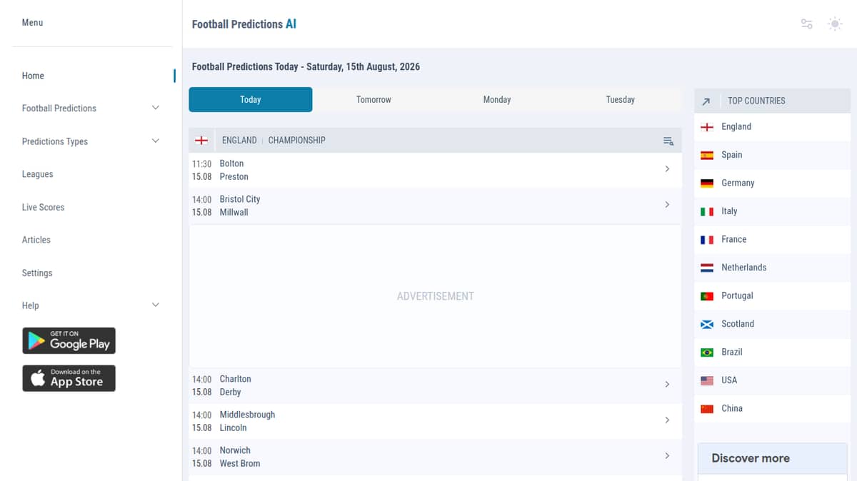 Football Predictions