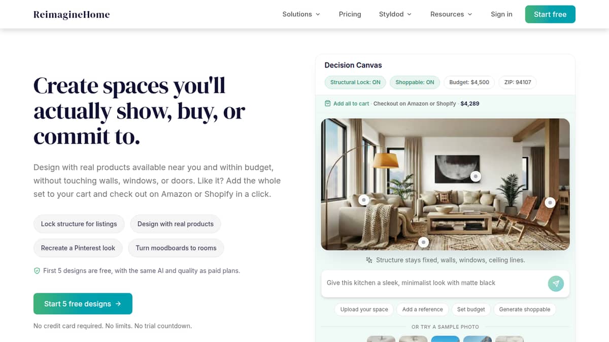 AI Virtual Renovation By REimagineHome