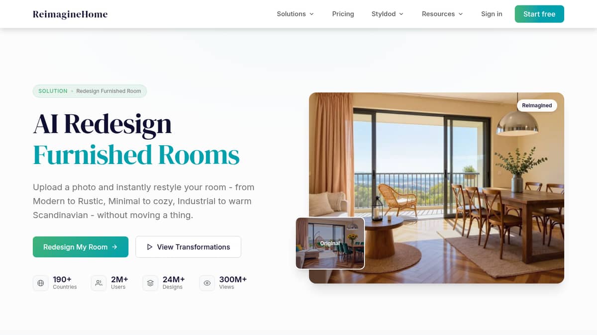 AI Interior Designer By REimagineHome