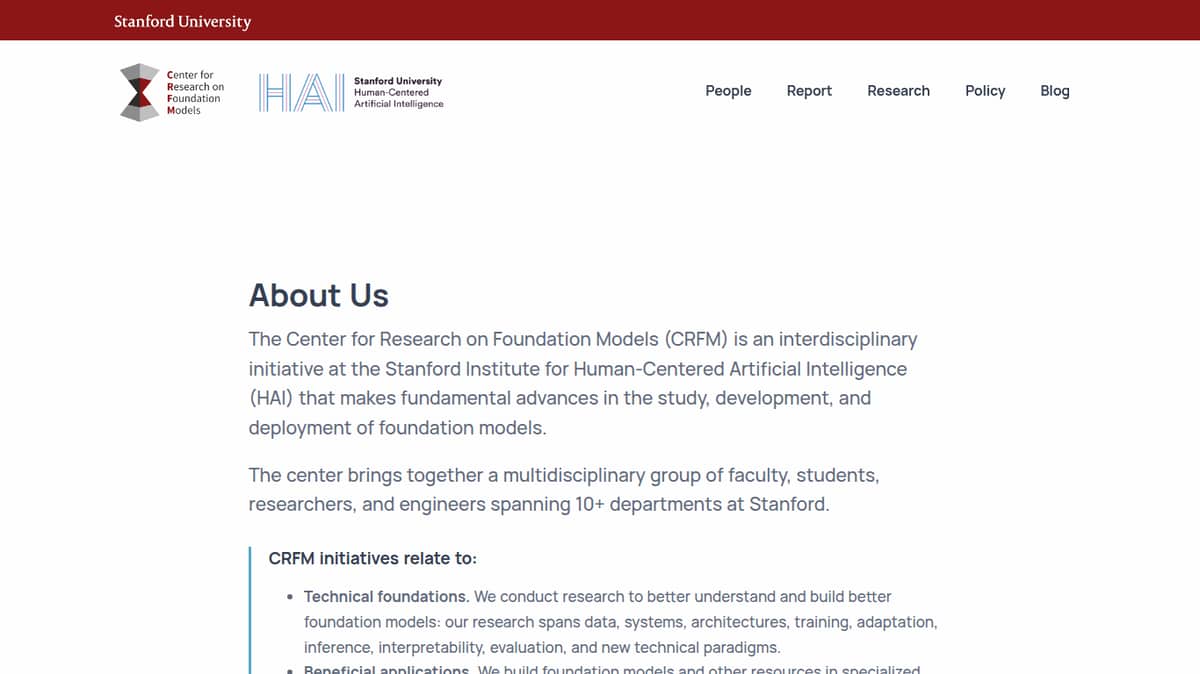 Stanford CRFM