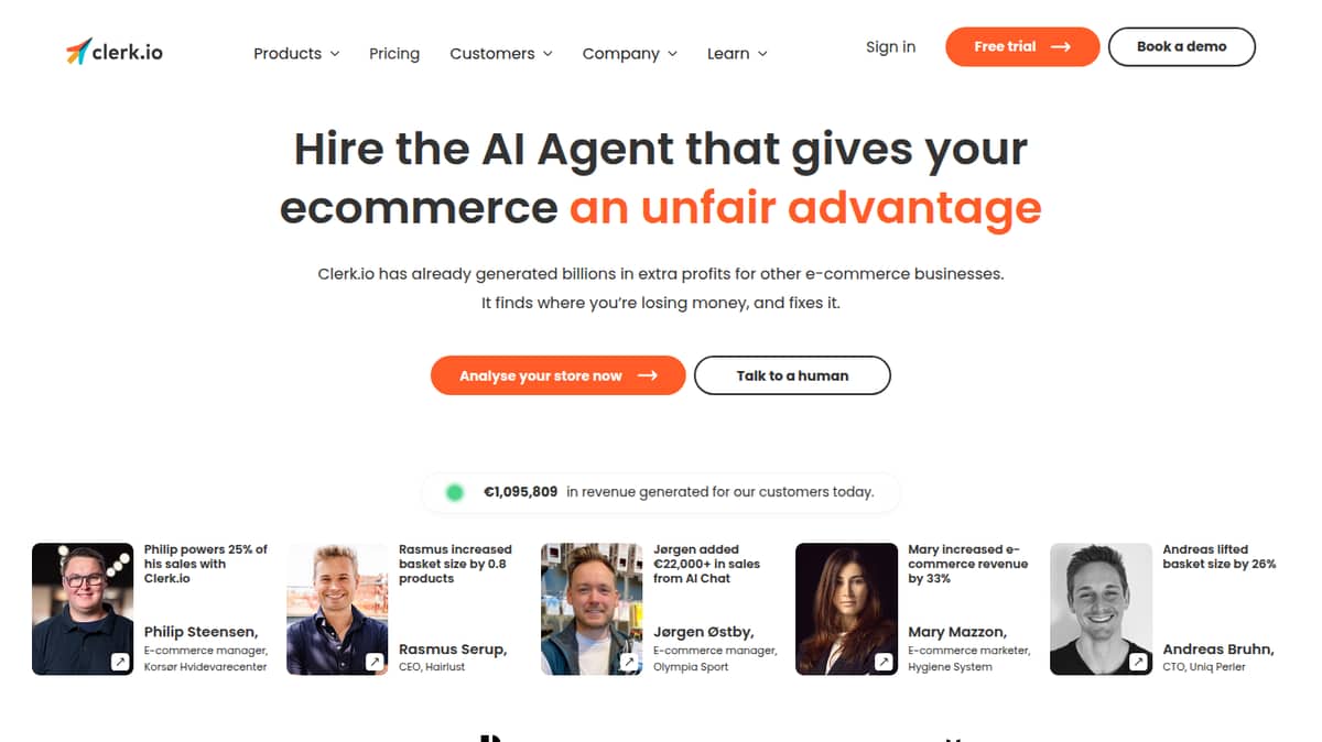 Clerk.io