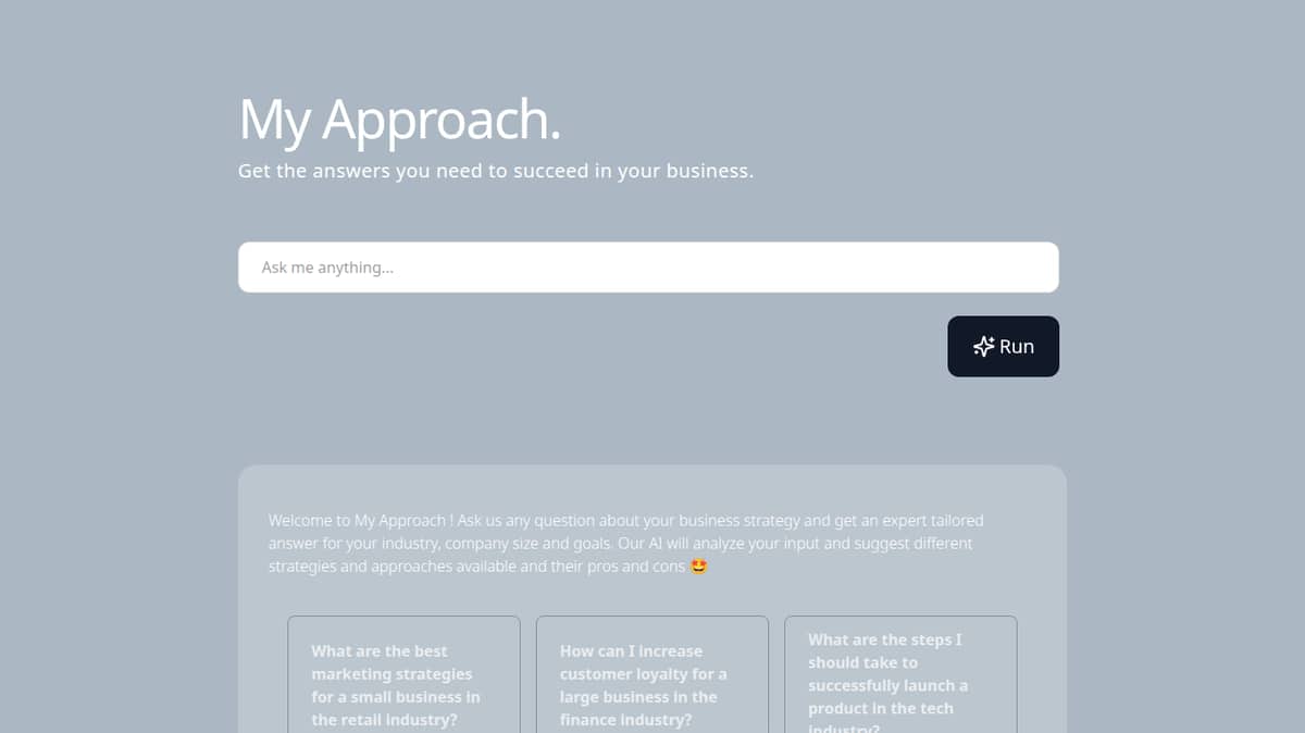 My Approach on BuildAI.space