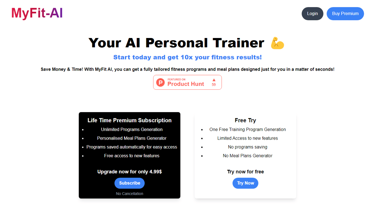 MyFit AI