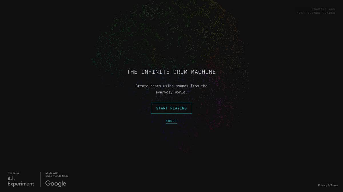 The Infinite Drum Machine By Google