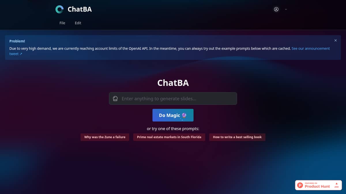ChatBA