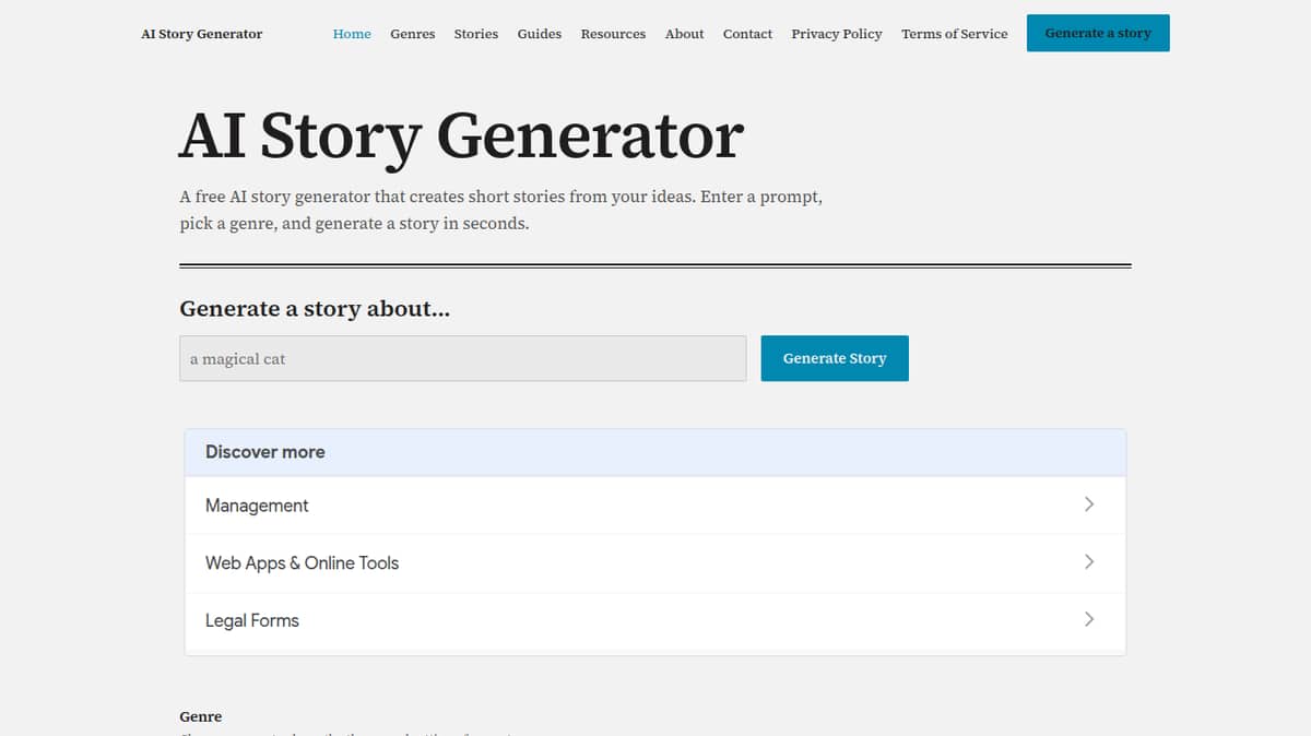 AI Story Generator