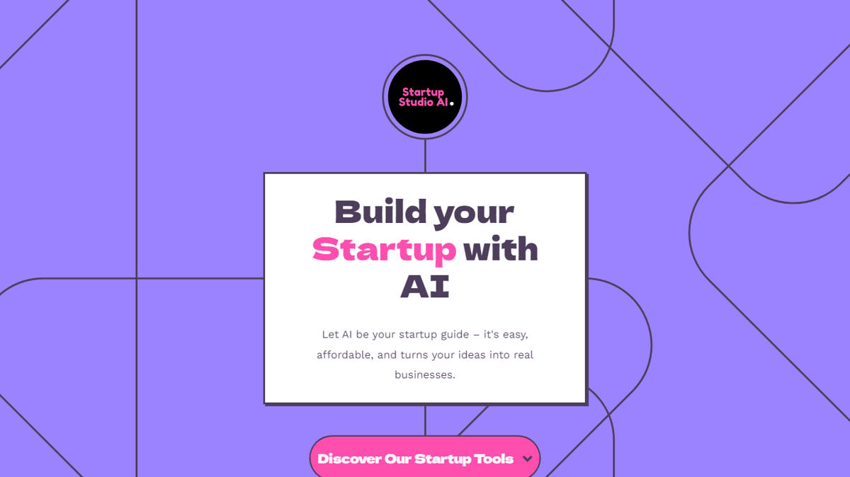 Startup studio AI