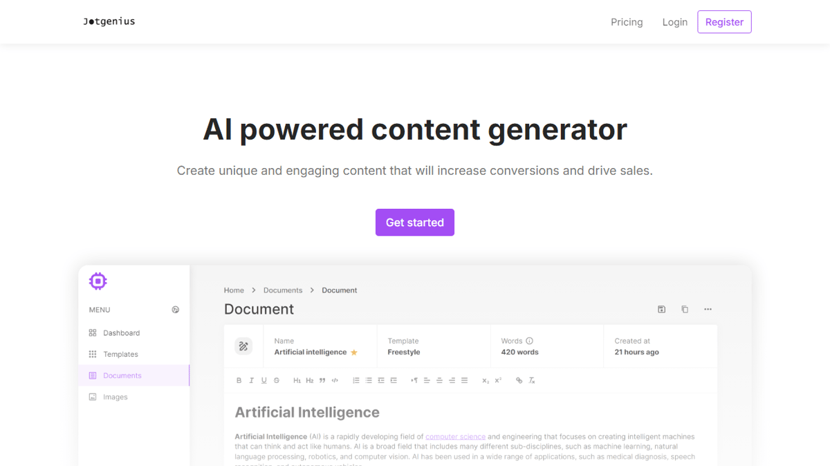 Jotgenius