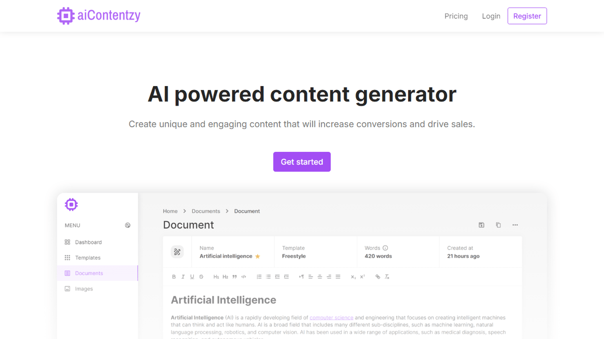 aiContentzy