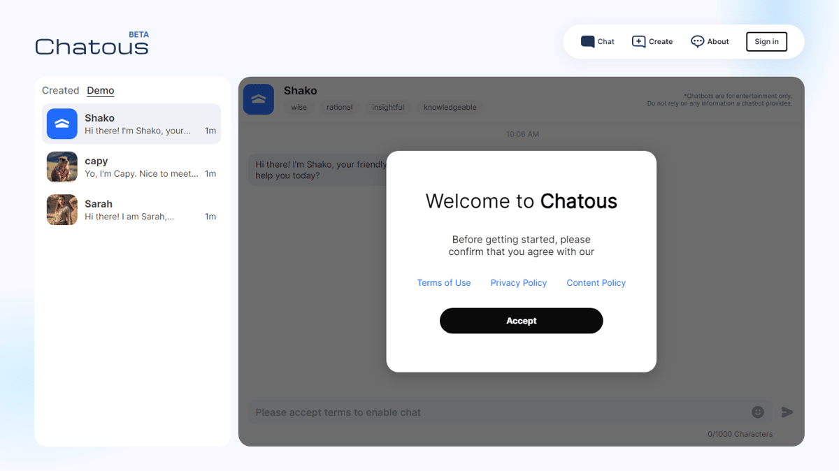 Chatous