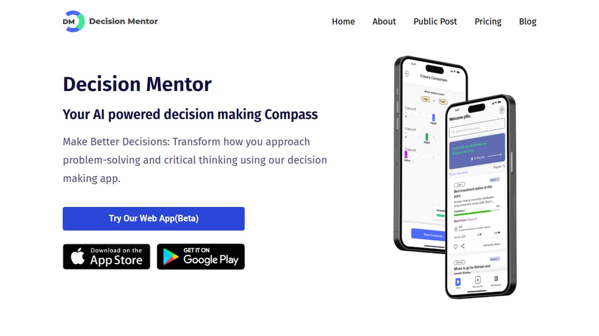 Decision Mentor