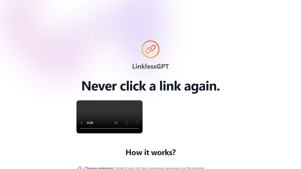LinklessGPT