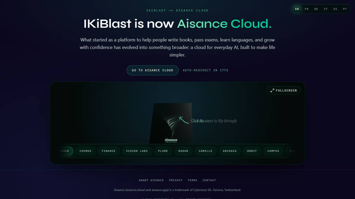Aisance Cloud (formerly IKiBlast)