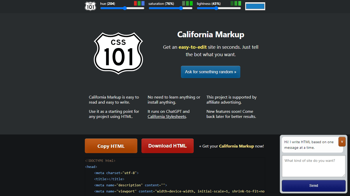 California Markup