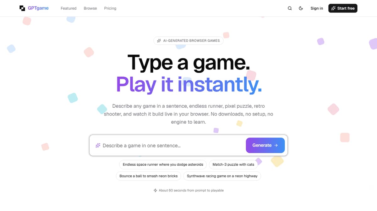 GPTGame