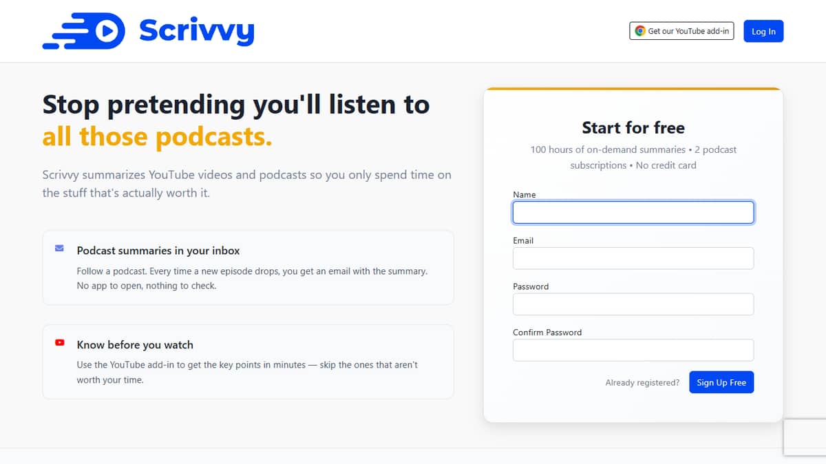 Scrivvy