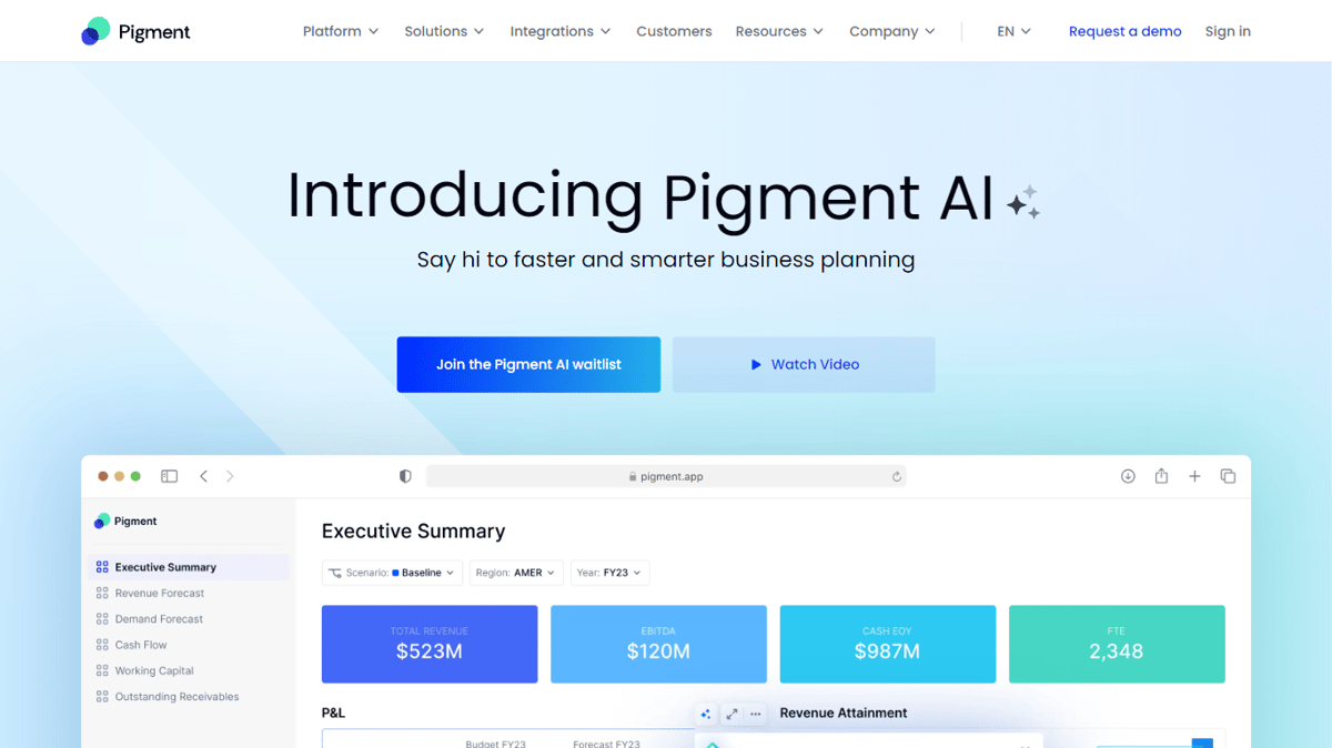 Pigment AI