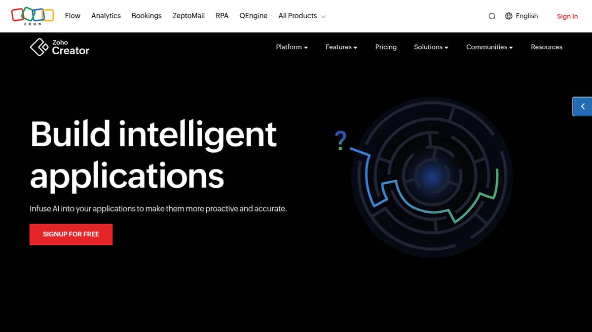 AI Modeler | Zoho Creator