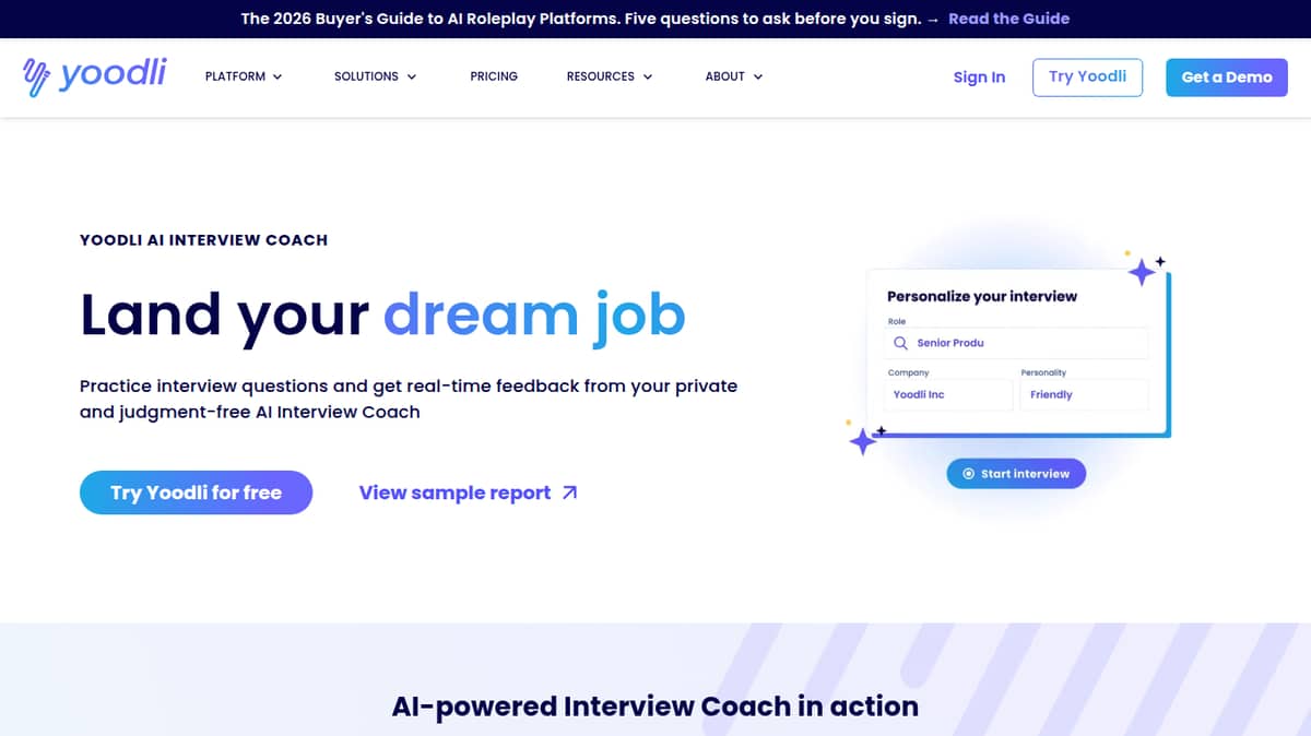 Interview Prep | Yoodli