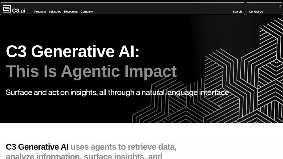 C3 Generative AI for Finance