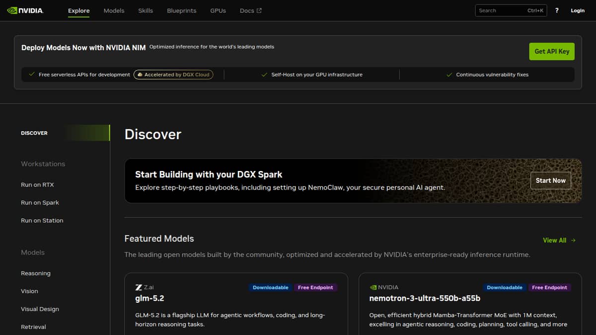 NVIDIA Build (formerly NVIDIA's AI Labs)