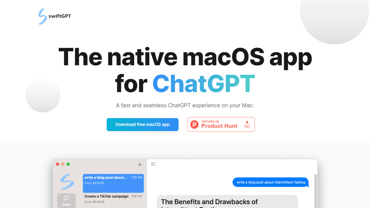 swiftGPT.app
