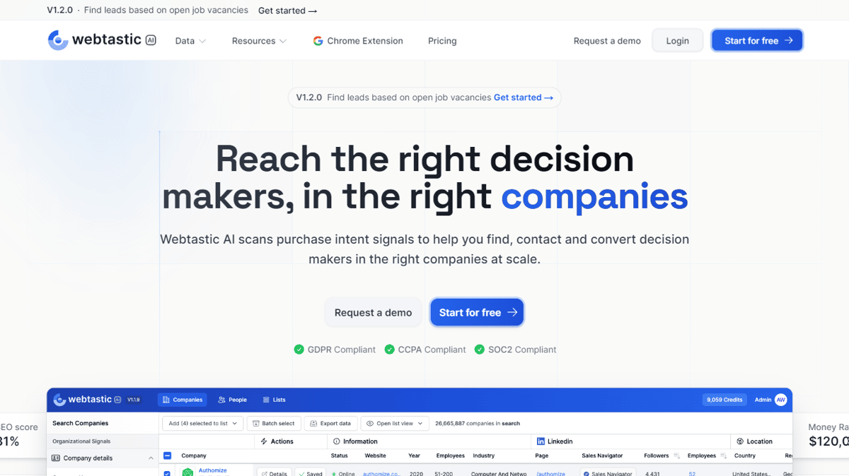 Sparkbase (formerly Webtastic.ai)