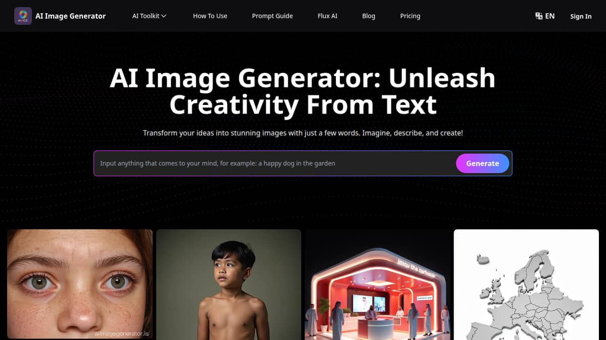 AI Image Generator From Text Free Online 