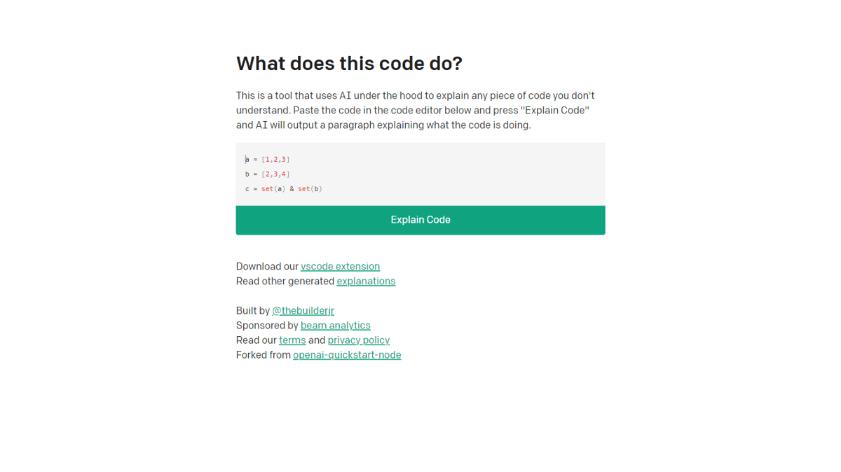 What does this code do?