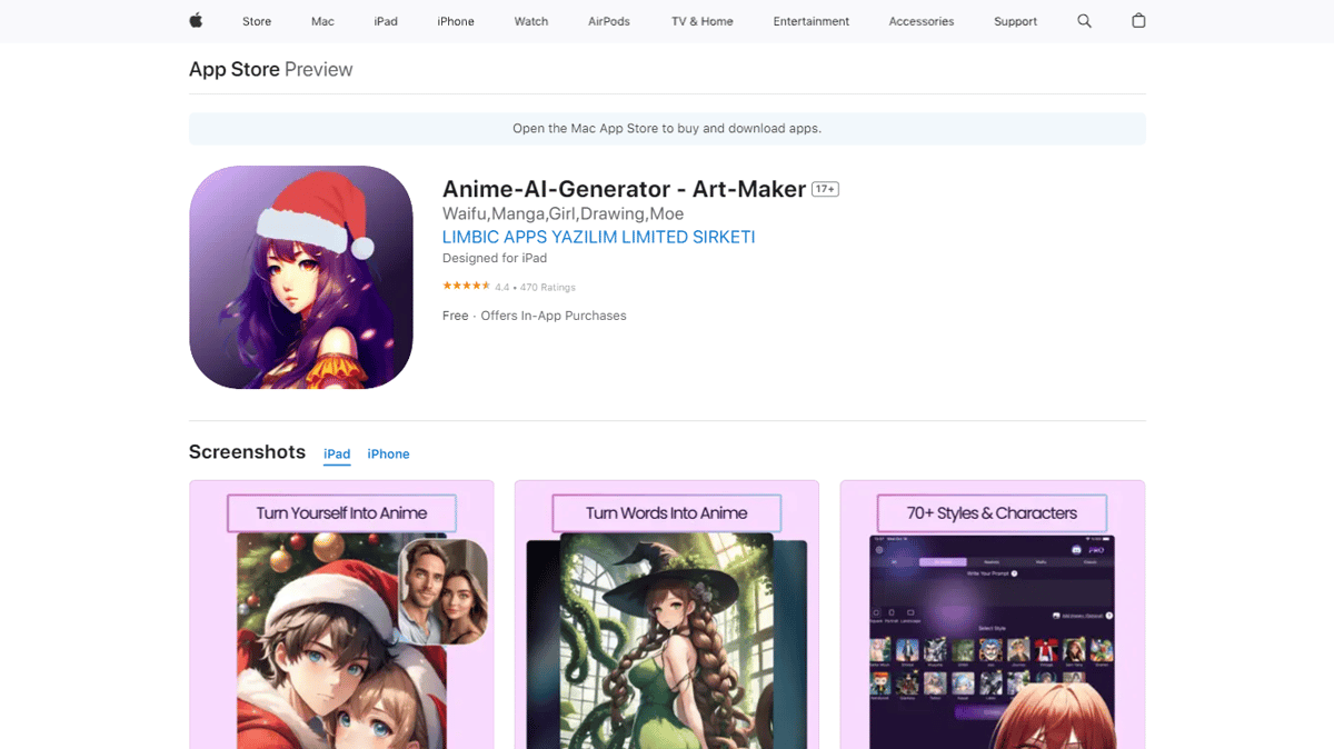 Anime-AI-Generator on the App Store