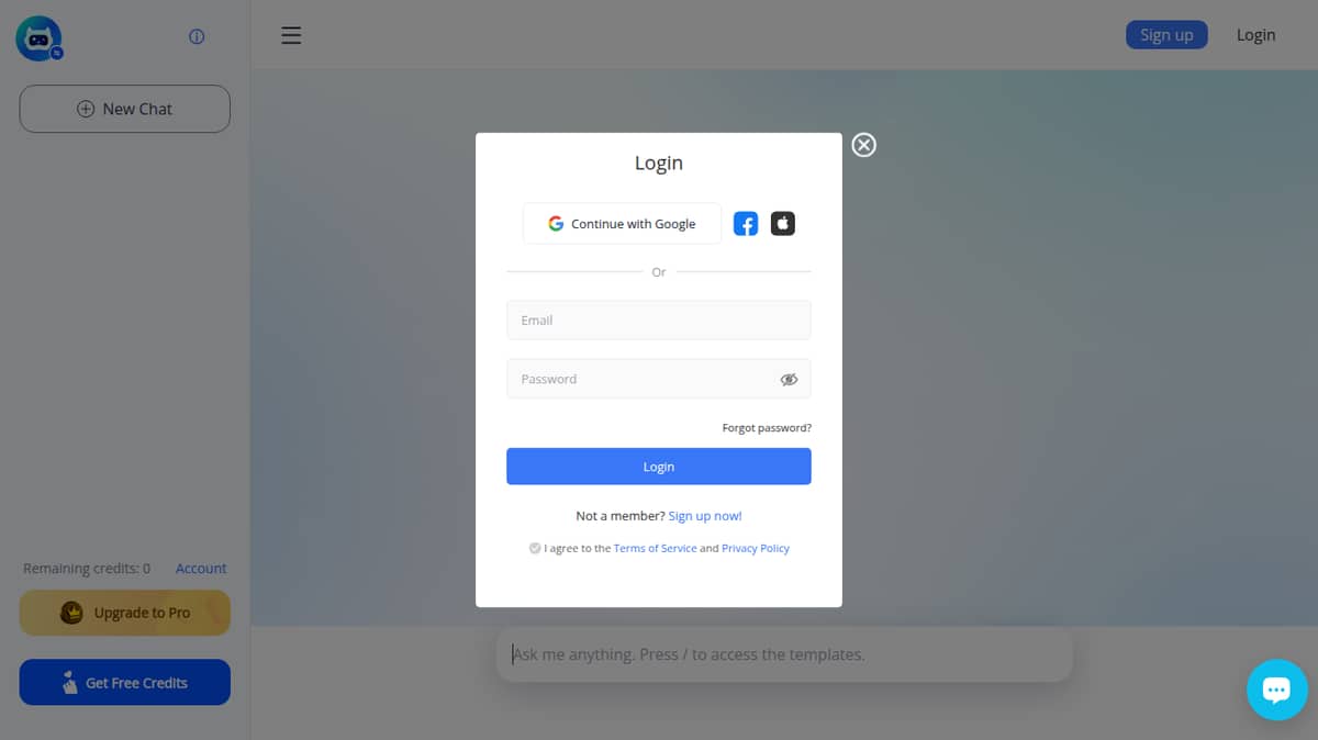 Chat with AI - LetsView Chat