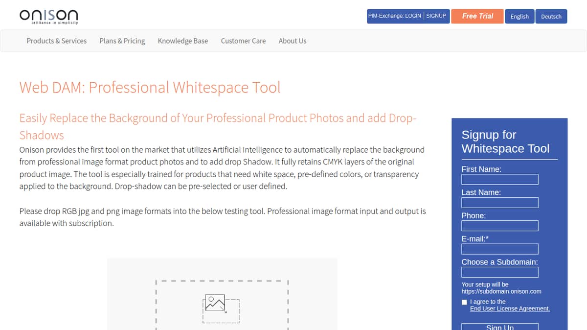 Onison - Professional Whitespace Tool