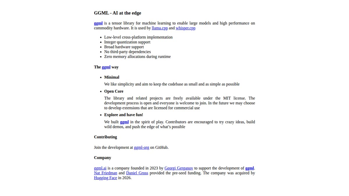 ggml.ai