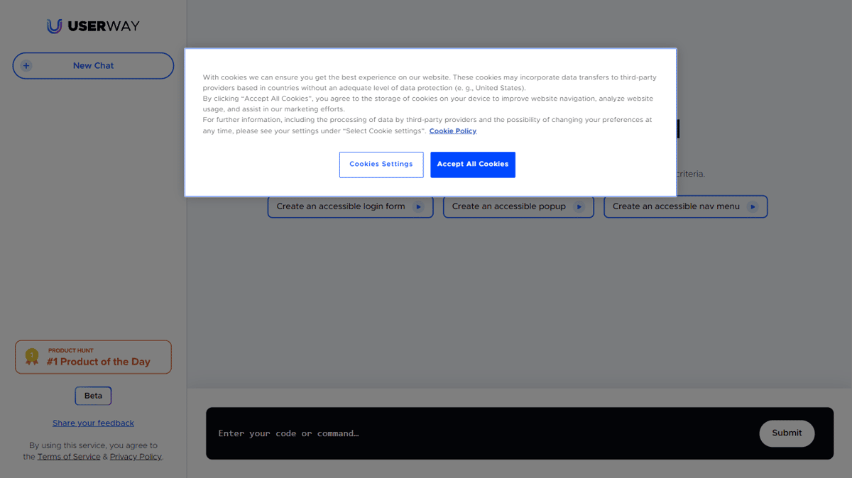 Fix my code By Userway