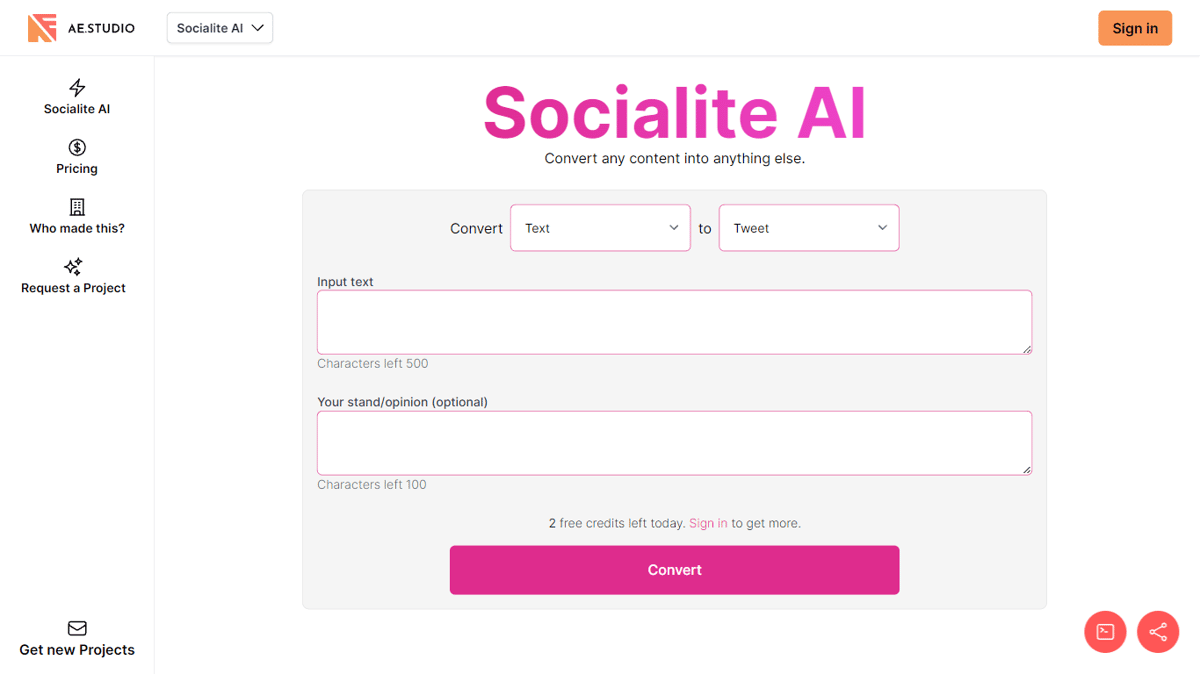 Socialite AI