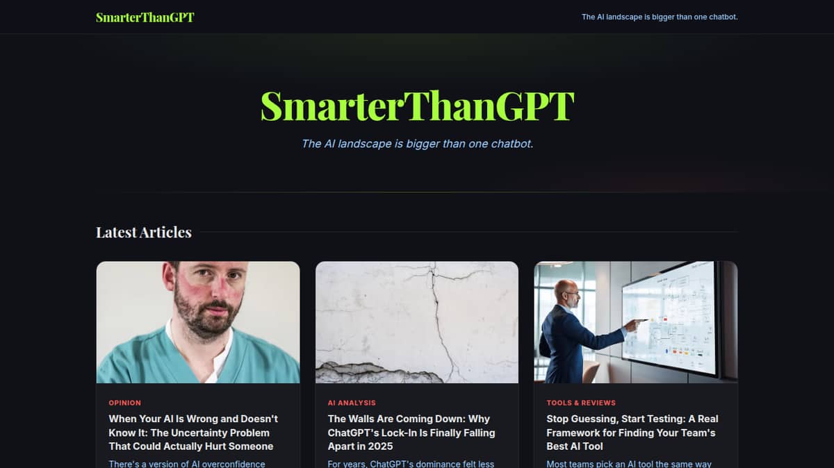 Smarter Than GPT