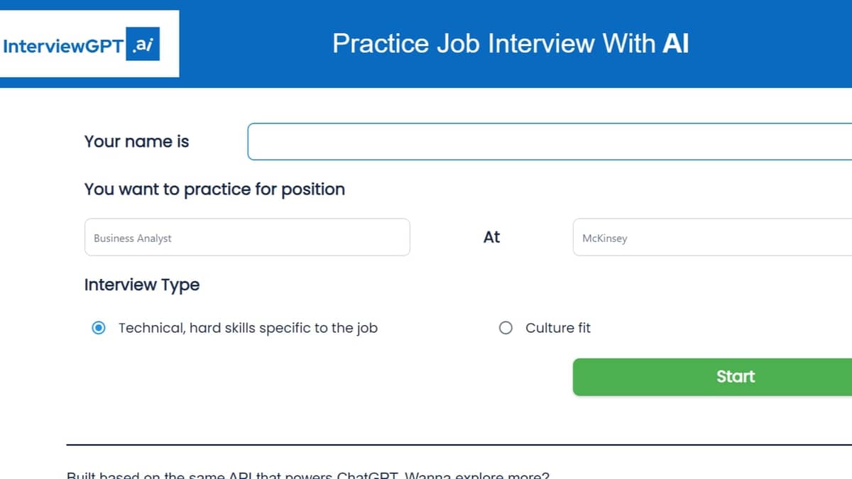 InterviewGPT.ai