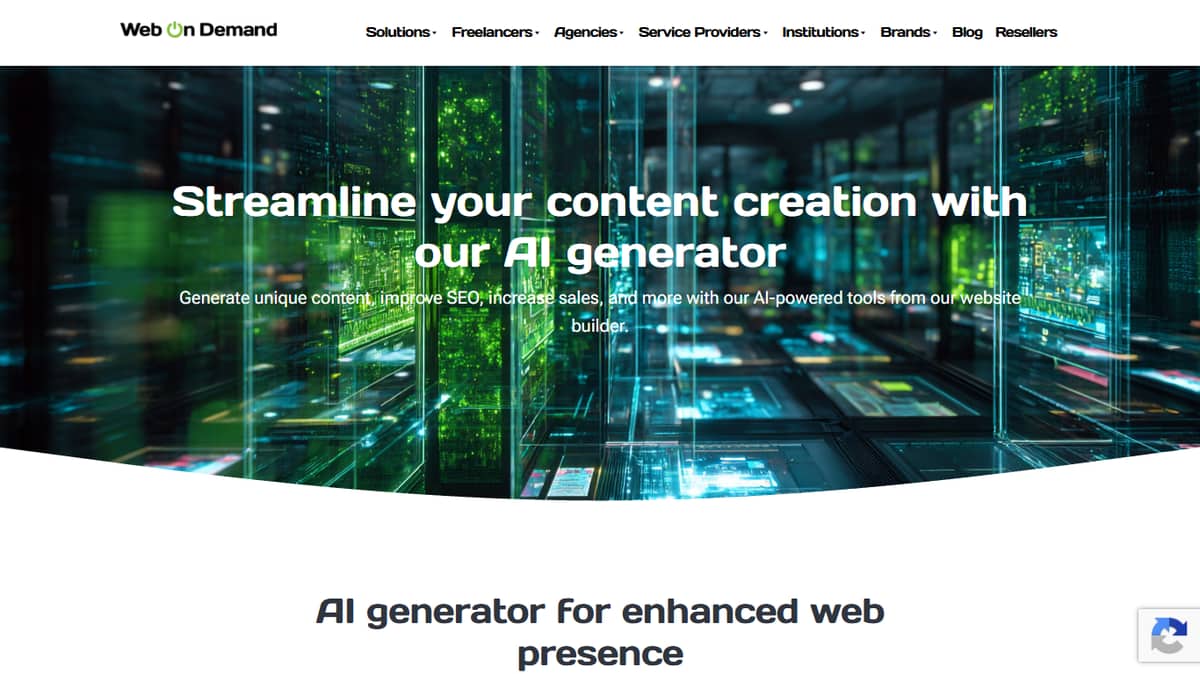 Web on Demand