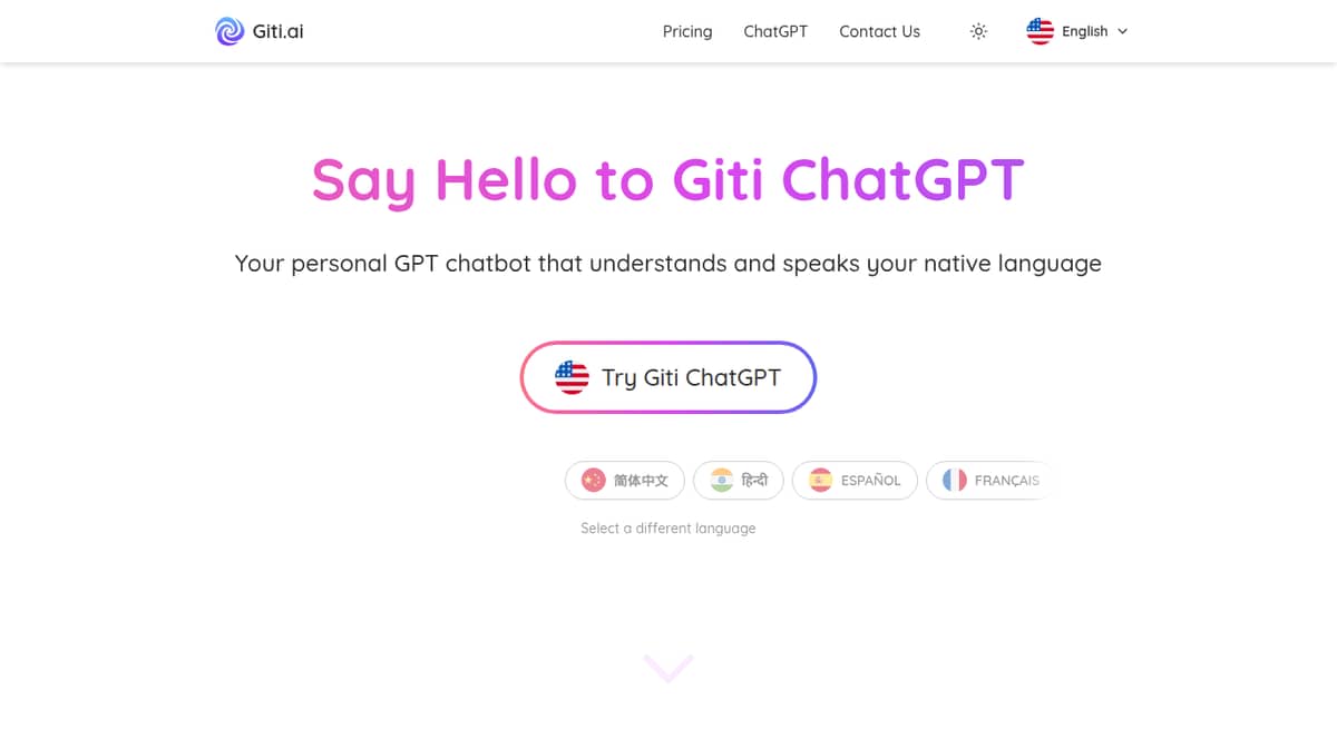 Giti Multilingual ChatGPT