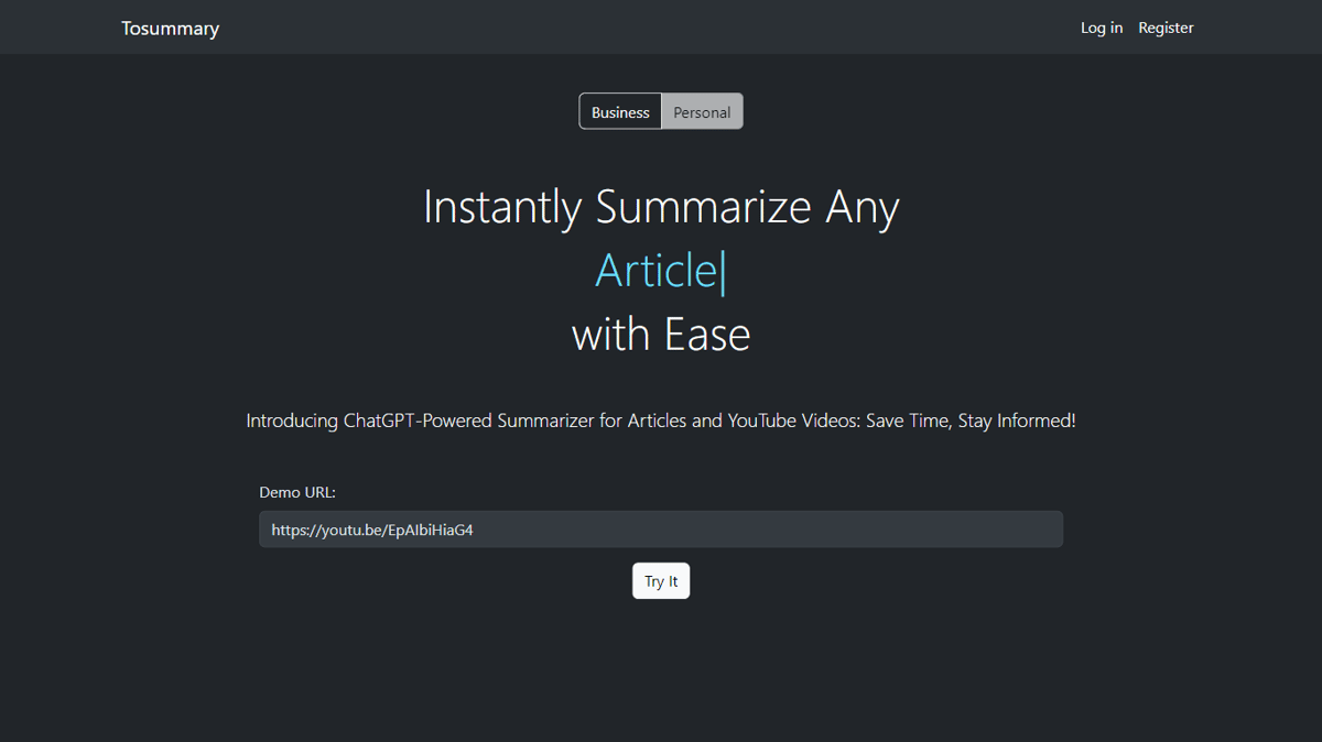 ToSummary