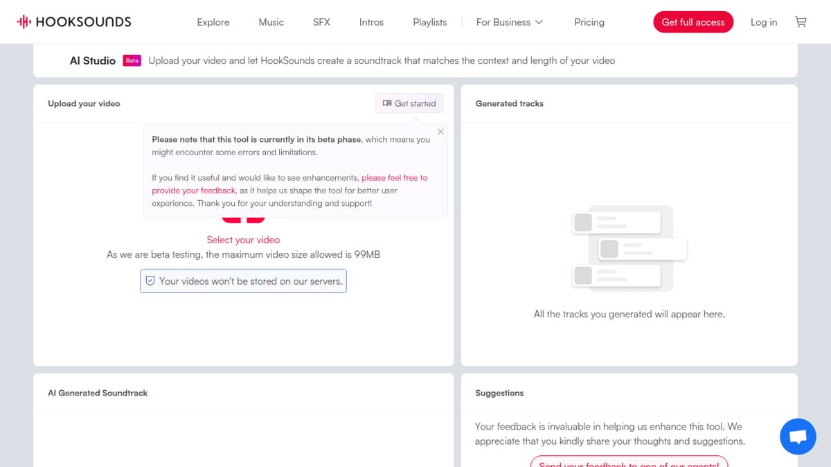 AI Studio | HookSounds
